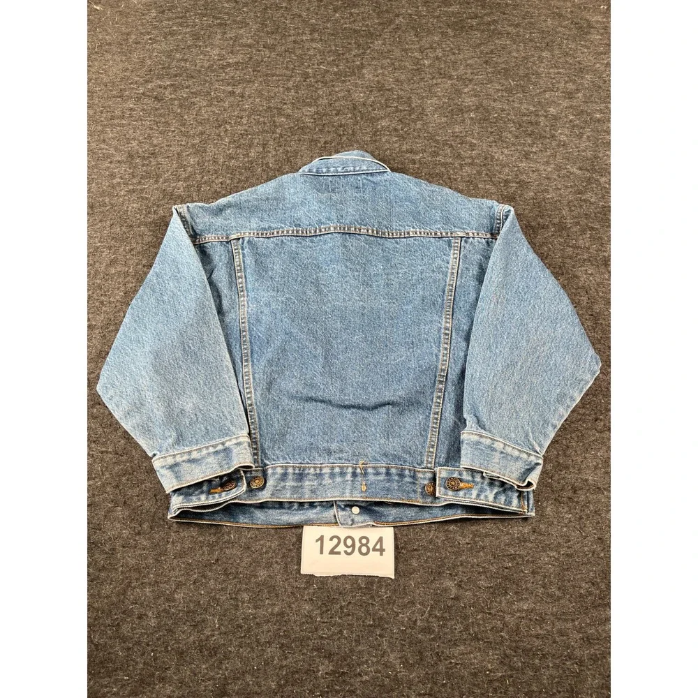 French Toast Denim Jacket Kids Size 12 Blue Excellent Cotton Trucker 12984